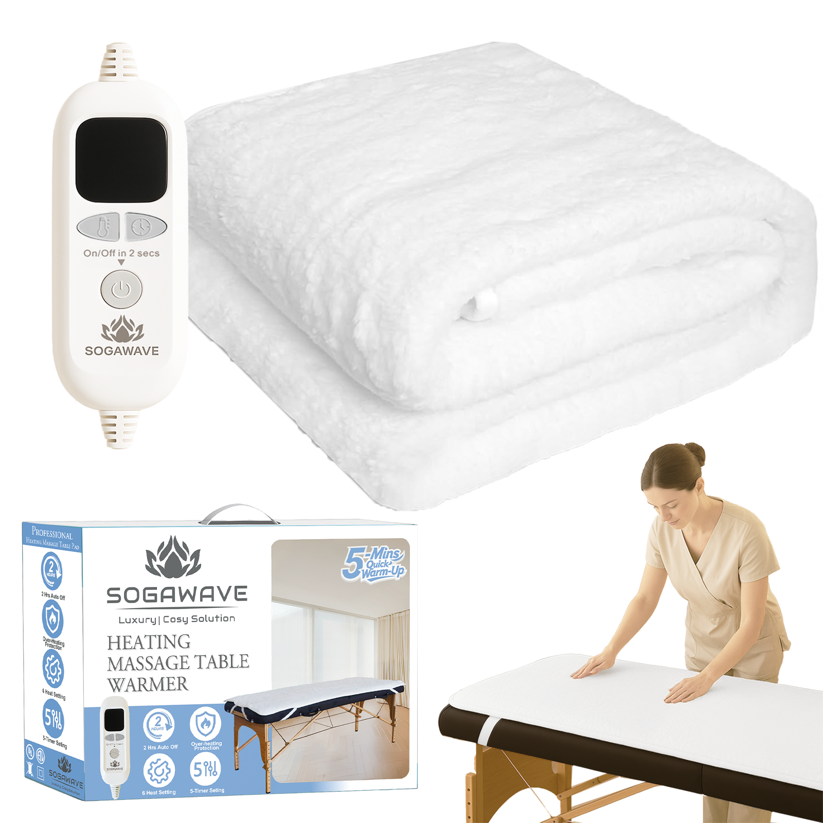 Professional Massage Table Heating Warmer